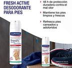 Dermatologically tested 150ml Curitas Fresh Active aerosol canister