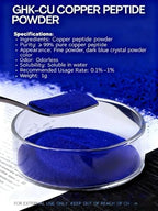 Skin Perfection copper tripeptide one DIY skincare anti aging ingredient close up
