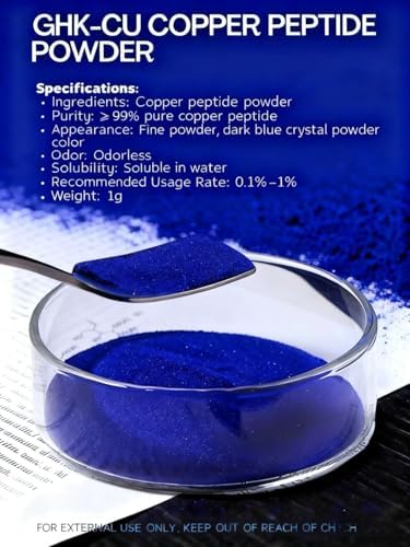 Skin Perfection copper tripeptide one DIY skincare anti aging ingredient close up