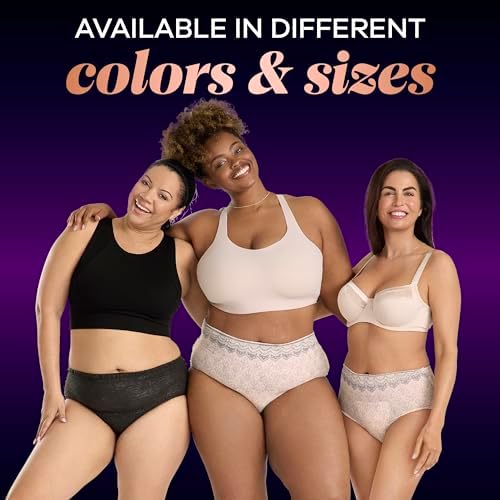 Always Discreet Boutique underwear size large label