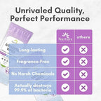 Nurture XL Antibacterial Body & Hand Wipes | Alcohol-Free Antiseptic Wet Sanitizer Towelettes for Germ Removal, Disinfecting Skin, Sanitizing Hands |Cleaning Cloths | Adults & Baby | Thick & Strong - Image 5