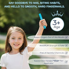 Honest10 pediatrician approved bitter solution pen drying clear on fingers