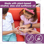 Boogie Kids Hand Sanitizer Spray for Babies &Toddlers, Great for Diaper Bags and Backpacks, Plant Based Alcohol, Made With Aloe & Sunflower Seed Oil, 3 Count (Pack of 1) - Image 3