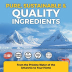 Sustainably sourced Antarctic krill oil capsules for joint and brain support