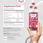 Gojoy Naturals sugar-free heart support gummies bottle