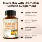 Vimerson Health Quercetin package back view featuring usage instructions and allergen free certifications