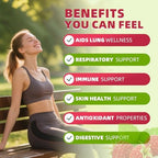 Catfit raspberry flavored respiratory support supplement packaging showing nutritional facts.
