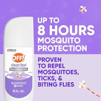 Off! Clean Feel 6 fluid ounce mosquito repellent spray