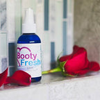 Booty Fresh intimate cleanser for men and women targeting private parts and underarms.