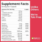 Purmeo ear health supplement bottle highlighting German pharmaceutical grade quality