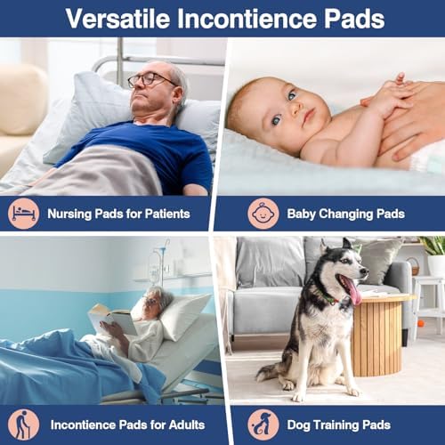 MKISS multi purpose disposable underpad being utilized for elderly care and overnight furniture safeguarding.