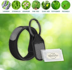 Para'Kito mosquito protection wristband and clip for outdoor travel