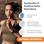 Viraldine 60ml throat spray bottle packaging details