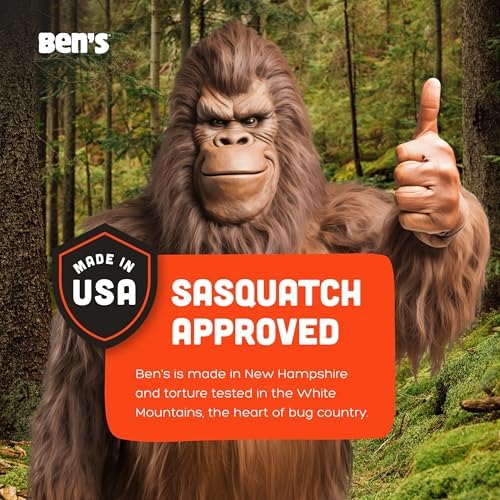 Ben's outdoor tick protection spray authentic imported product seal