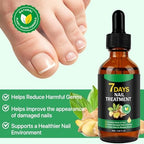 Applying ginger nail serum to cuticles