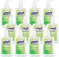 Purell NATURALS Advanced Hand Sanitizer Gel, with Skin Conditioners and Essential Oils, 12 fl oz Counter Top Pump Bottle (Case of 12) - 9629-12 - Image 1