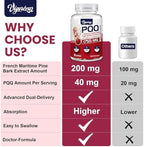 Authentic imported Vigorizar vascular and heart function support supplement side label