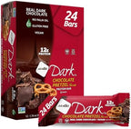 NuGo Dark Chocolate Pretzel and Sea Salt, 12g Protein Bar, Vegan, Gluten Free, Non-GMO, Kosher Pareve, 24 Count - Image 2