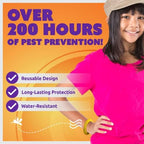 Assorted color coil mosquito repellent bands for kids and adults