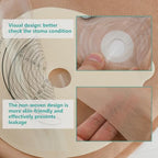 Vlookup medical grade colostomy bag displaying flexible cut range from 20 millimeters to 65 millimeters