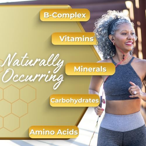 Close up view of easy to swallow vegetarian capsules containing 500mg bee royal jelly