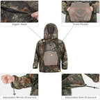 Detail of ultra-fine mesh fabric for insect protection.