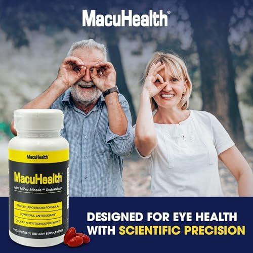 Clinical strength Macuhealth eye vitamins for adults
