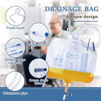 Reinforced dual hanging hooks for bedside attachment
