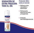 Antibacterial foot spray for active lifestyle and long lasting scent