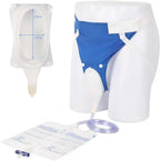 Col-Pary wearable urine collection system for men with bags