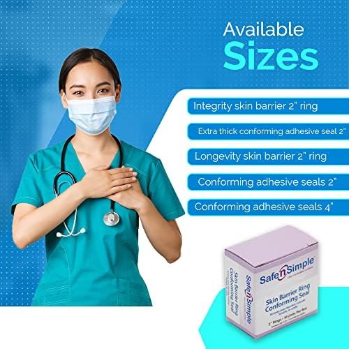 Safe n' Simple ostomy accessories for skin protection and pouch security