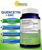 aSquared Nutrition immune defense pills complex featuring Black Elderberry and Zinc Gluconate