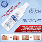 Last Touch foot care spray ingredients including Vitamin E and Panthenol.