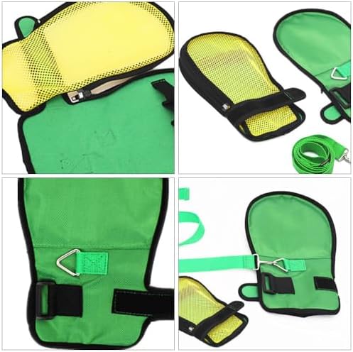HEALLILY safety gauntlet protector for hospital and home nursing use.