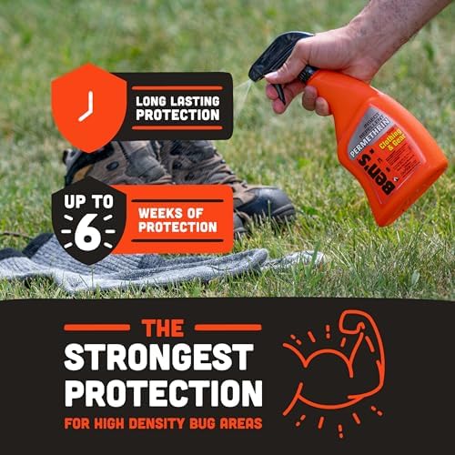 Close up of the spray nozzle on the Ben's twenty four fluid ounce insect protection bottle