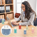 Piuaeue 50Pcs Thank You Mini Hand Sanitizer Bulk Employee Appreciation Gifts Inspirational Small Hand Sanitizer 1fl oz Travel Size Hand Soap Gift for Team Coworker Teacher Nures Office (Classical) - Image 3
