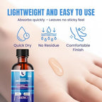 Nano technology nail liquid providing assistance with fast absorption and skin support
