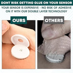 Recoverology sensor cover kit demonstrating waterproof capabilities under water.