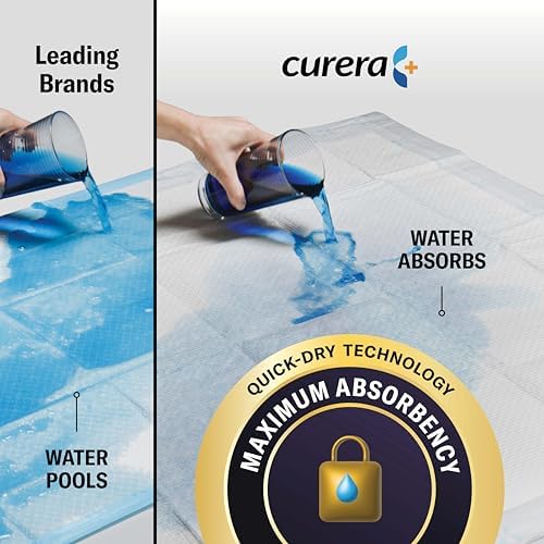 Close up of heavy duty tear-resistant backing on medical bed pad