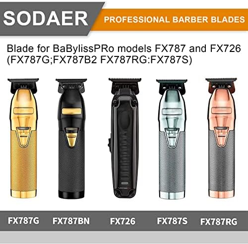 Authentic Sodaer replacement blade for professional grooming