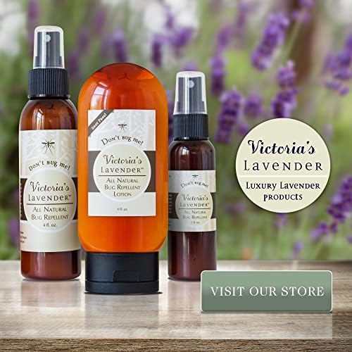 Four fluid ounce travel size natural bug spray bottle close up