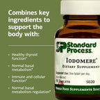 Standard Process Iodomere thyroid metabolism support dietary supplement