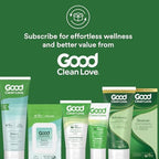 Good Clean Love Restore ingredients list and organic certification logo