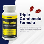 Macuhealth 3 month supply supplement bottle packaging
