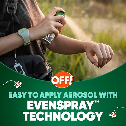 OFF! Deep Woods 6 Ounce premium imported bug spray back label detailing precautions