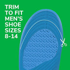 Packaging of Dr. Scholl's All-Purpose Sport and Fitness men's shoe inserts.