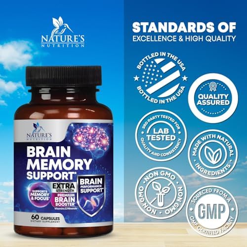 Nature's Nutrition Focus and Clarity formula side panel depicting non-GMO credentials
