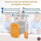Captain Dry alarm receiver showing three alert mode settings for deep sleepers.