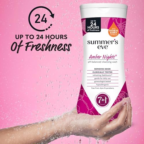 Summer's Eve intimate body wash with oat and shea extracts 15 fluid ounce size