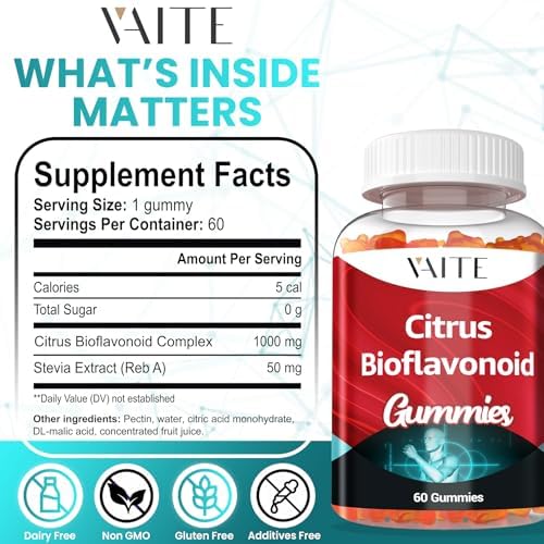 Premium USA imported daily wellness chewable gummies by VAITE for immune health